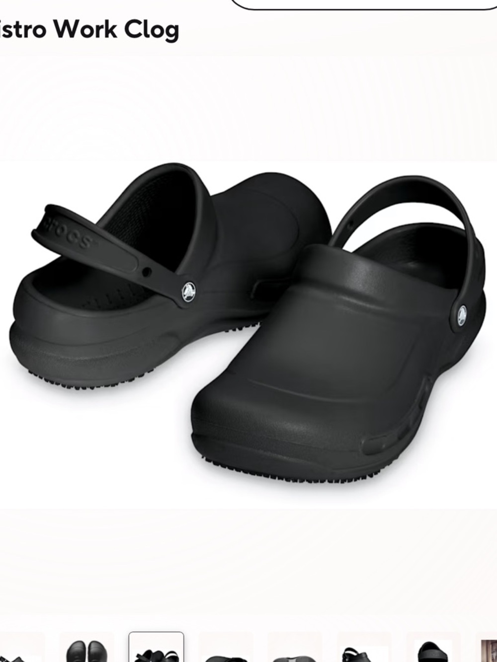 Crocs Bistro Work Clog